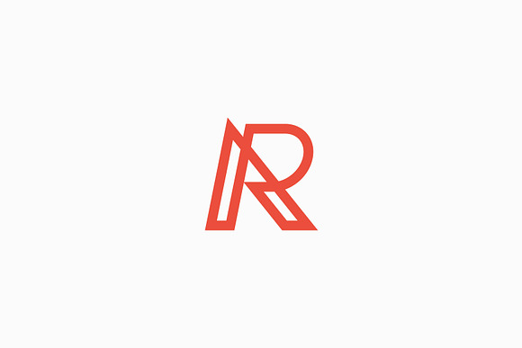 AR / RA Monogram Line Logo + Bonus in Logo Templates - product preview 4