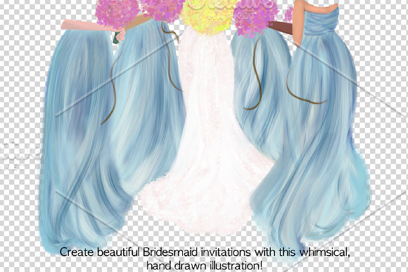 Team Bride Wedding Planner in Illustrations - product preview 1