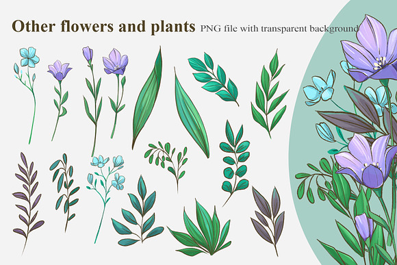 April field. PNG clipart in Illustrations - product preview 6