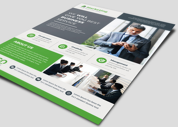 Conference Flyer Template in Flyer Templates - product preview 1