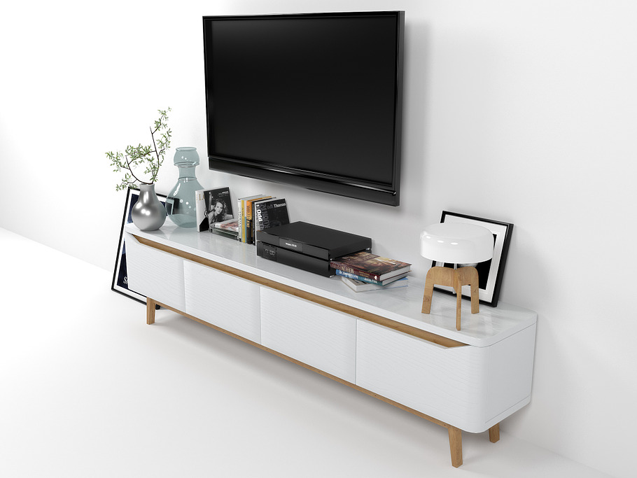 TV stand 1702 in Furniture - product preview 2