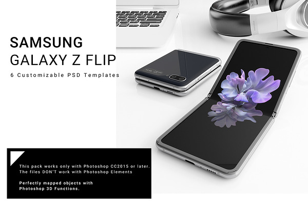 Samsung Galaxy Z Flip Mockups