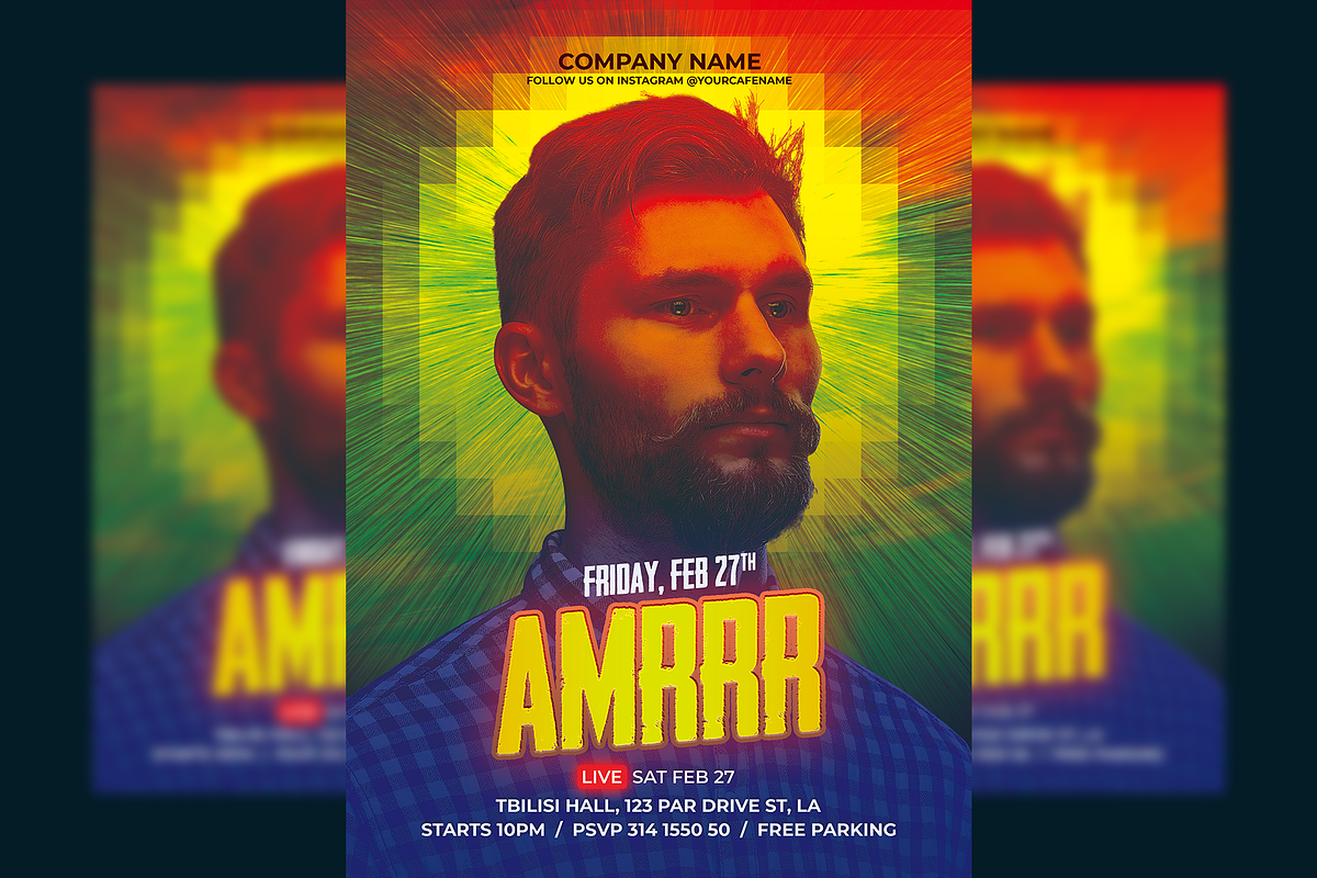 AMRR Flyer Template in Flyer Templates - product preview 8