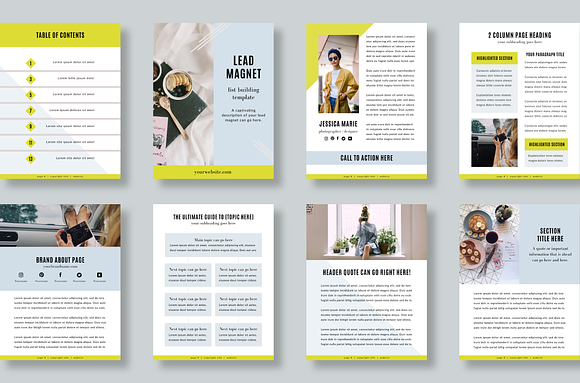 Lead Magnet Templates in Magazine Templates - product preview 9