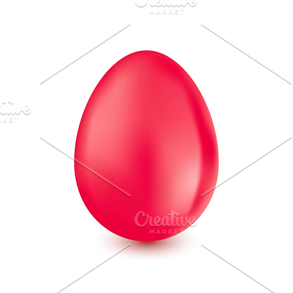 Vector colored Easter eggs in Objects - product preview 9
