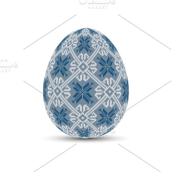 Vector colored Easter eggs in Objects - product preview 13