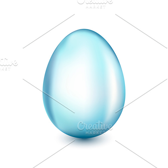 Vector colored Easter eggs in Objects - product preview 17