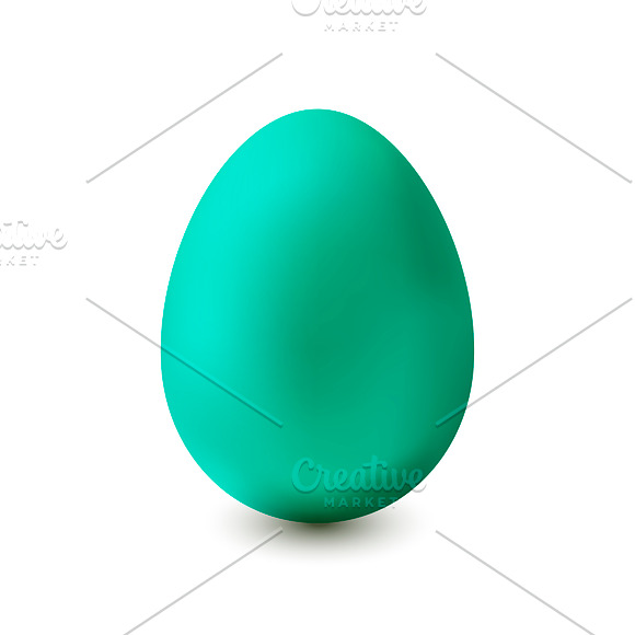 Vector colored Easter eggs in Objects - product preview 20