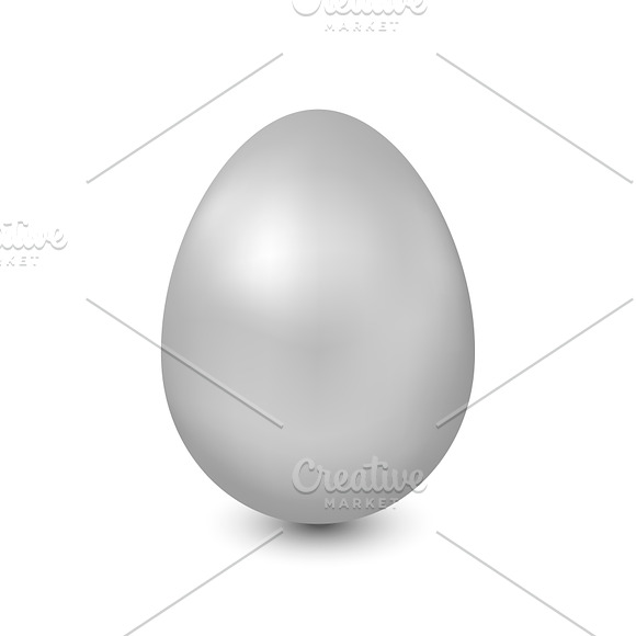 Vector colored Easter eggs in Objects - product preview 21