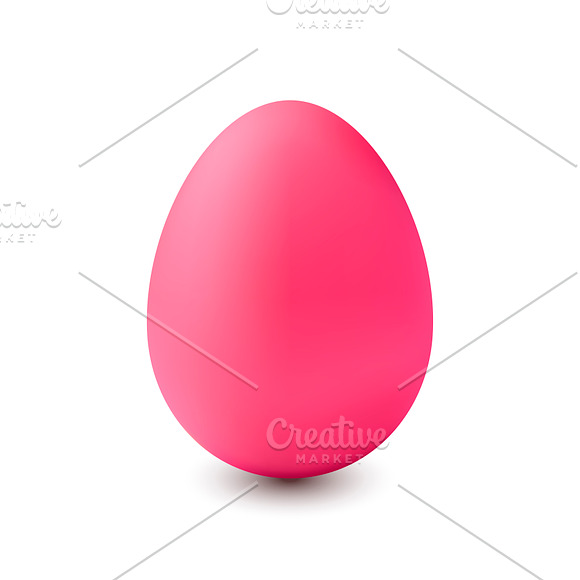 Vector colored Easter eggs in Objects - product preview 22