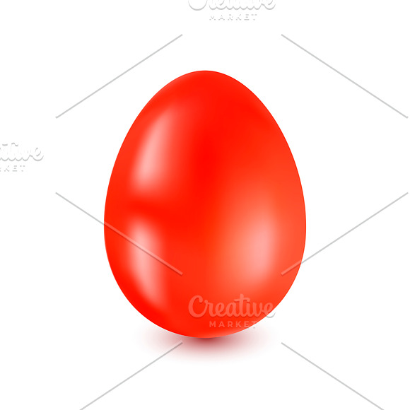 Vector colored Easter eggs in Objects - product preview 24