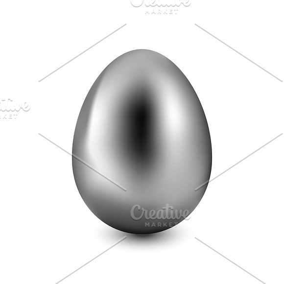 Vector colored Easter eggs in Objects - product preview 25