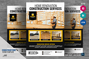 Construction Company Flyer Design