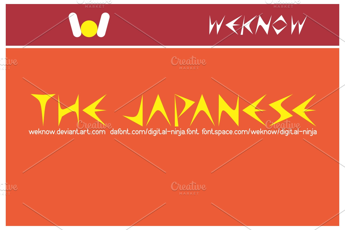 Digital Ninja Font in Display Fonts - product preview 8