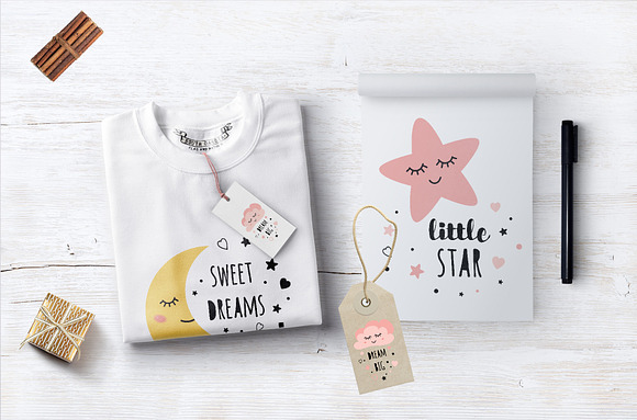 Dream Big - Baby Moon Posters in Illustrations - product preview 4