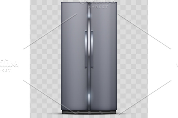 Modern Fridge Freezer refrigerator.