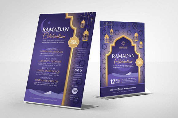 Ramadan Flyer Template in Flyer Templates - product preview 3