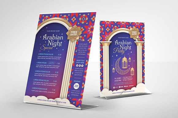 Arabic Flyer Template in Flyer Templates - product preview 3