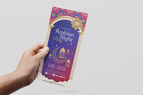 Arabic Flyer Template in Flyer Templates - product preview 5