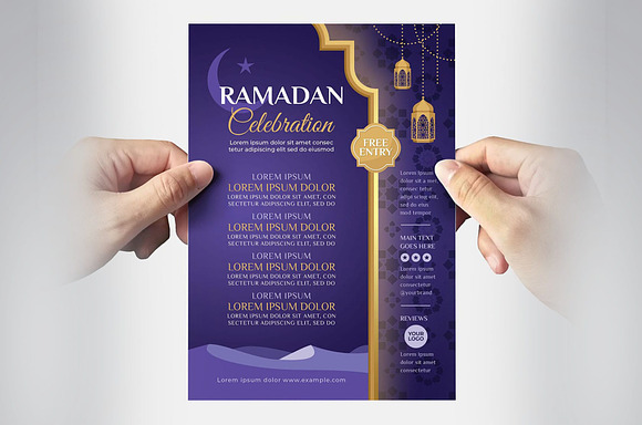 Ramadan Flyer Template in Flyer Templates - product preview 9