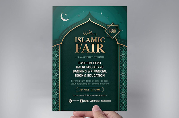Islamic Flyer Templates in Flyer Templates - product preview 8
