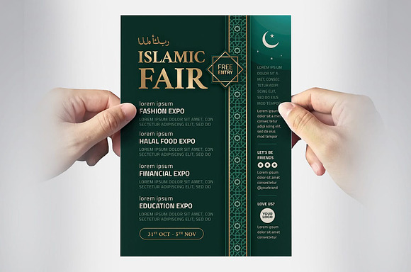 Islamic Flyer Templates in Flyer Templates - product preview 9