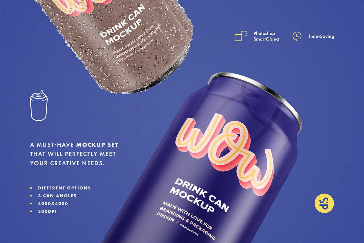Drink Can Mockup in Product Mockups - product preview 8