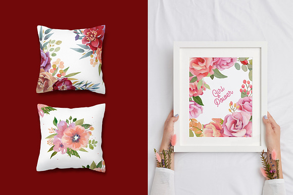 Flower Bouquets - Watercolor Collect in Objects - product preview 2