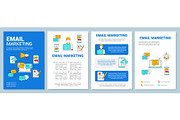 Email marketing brochure template