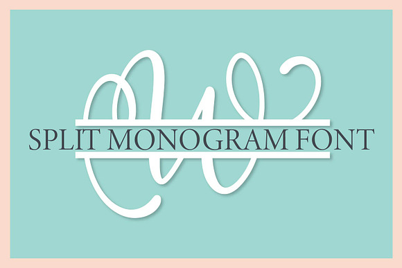 13 Font Pack - Monogram Font Bundle in Display Fonts - product preview 4