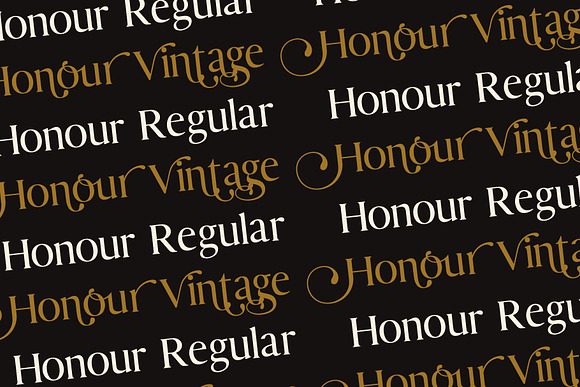 Honour Modern & Vintage Font in Serif Fonts - product preview 5