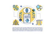 Maths courses article page template