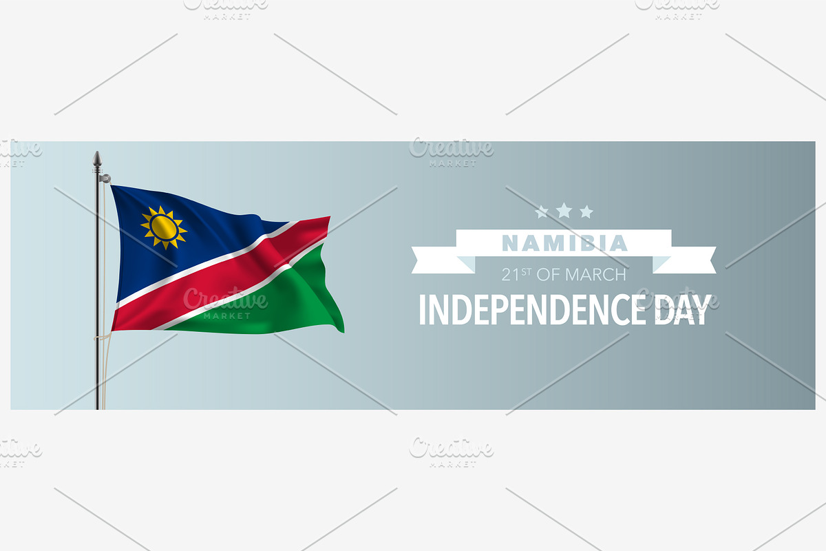 Namibia independence day vector in Illustrations - product preview 8