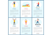 Fitness Activities of People in Gym