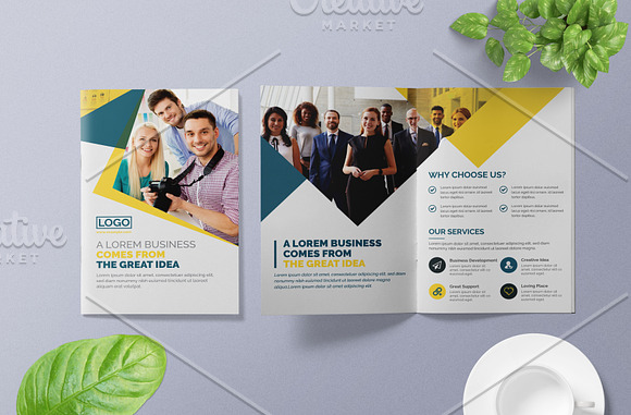 Corporate Bifold Brochure in Brochure Templates - product preview 1