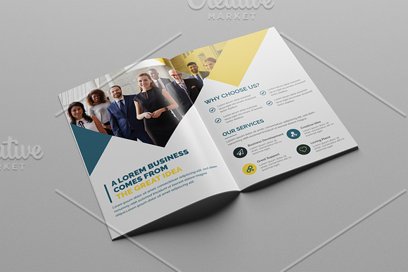 Corporate Bifold Brochure in Brochure Templates - product preview 2