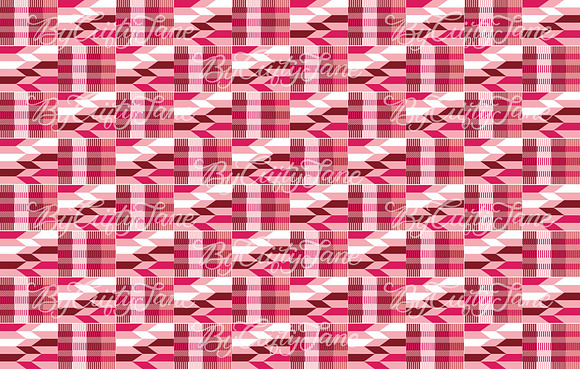 Vectorized Kente Pattern - Set 1 in Patterns - product preview 6