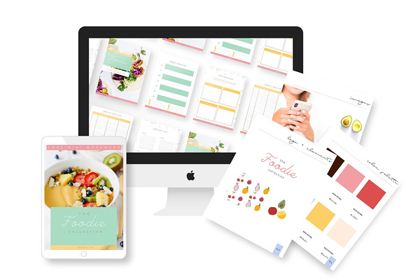 Foodie Meal Planner Template Canva