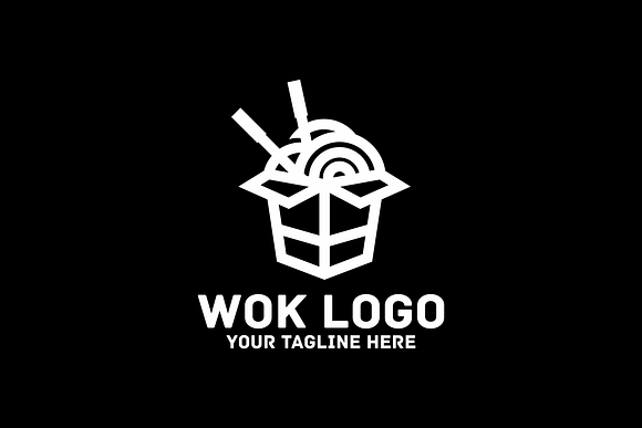 Wok Logo in Logo Templates - product preview 2