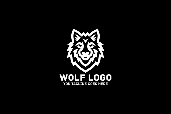 Wolf Logo in Logo Templates - product preview 2
