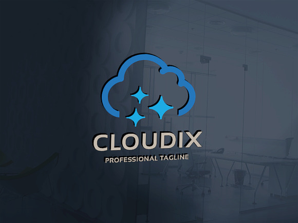 Cloudix Logo in Logo Templates - product preview 1