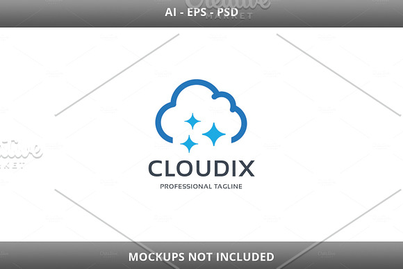 Cloudix Logo in Logo Templates - product preview 2