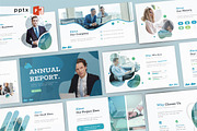 ANNUAL REPORT - Powerpoint Template