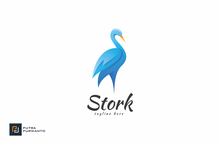 Stork - Logo Template in Logo Templates - product preview 8