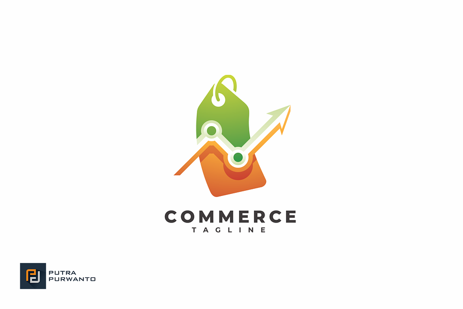 Commerce - Logo Template in Logo Templates - product preview 8