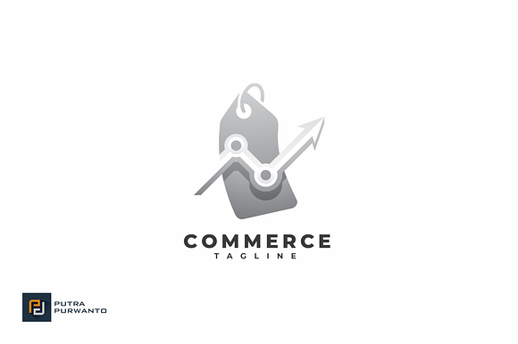 Commerce - Logo Template in Logo Templates - product preview 1