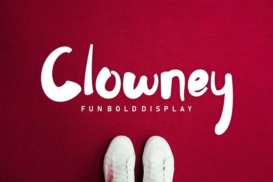 Clowney - Fun Bold Display in Display Fonts - product preview 8
