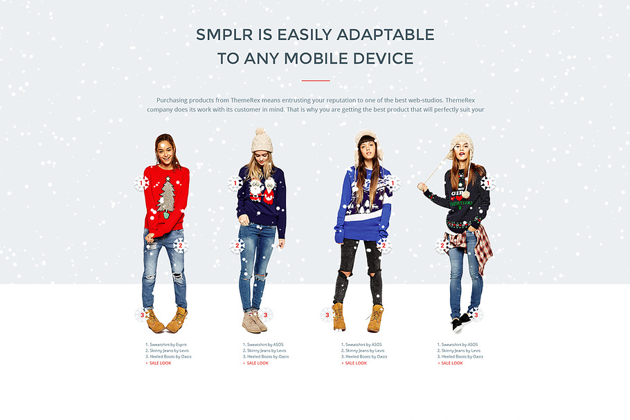Winter Sale WordPress Theme in WordPress Landing Page Themes - product preview 8