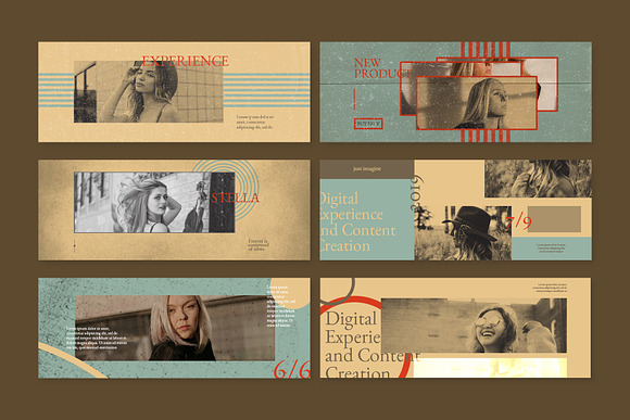 Vintage Facebook Cover Templates in Facebook Templates - product preview 4