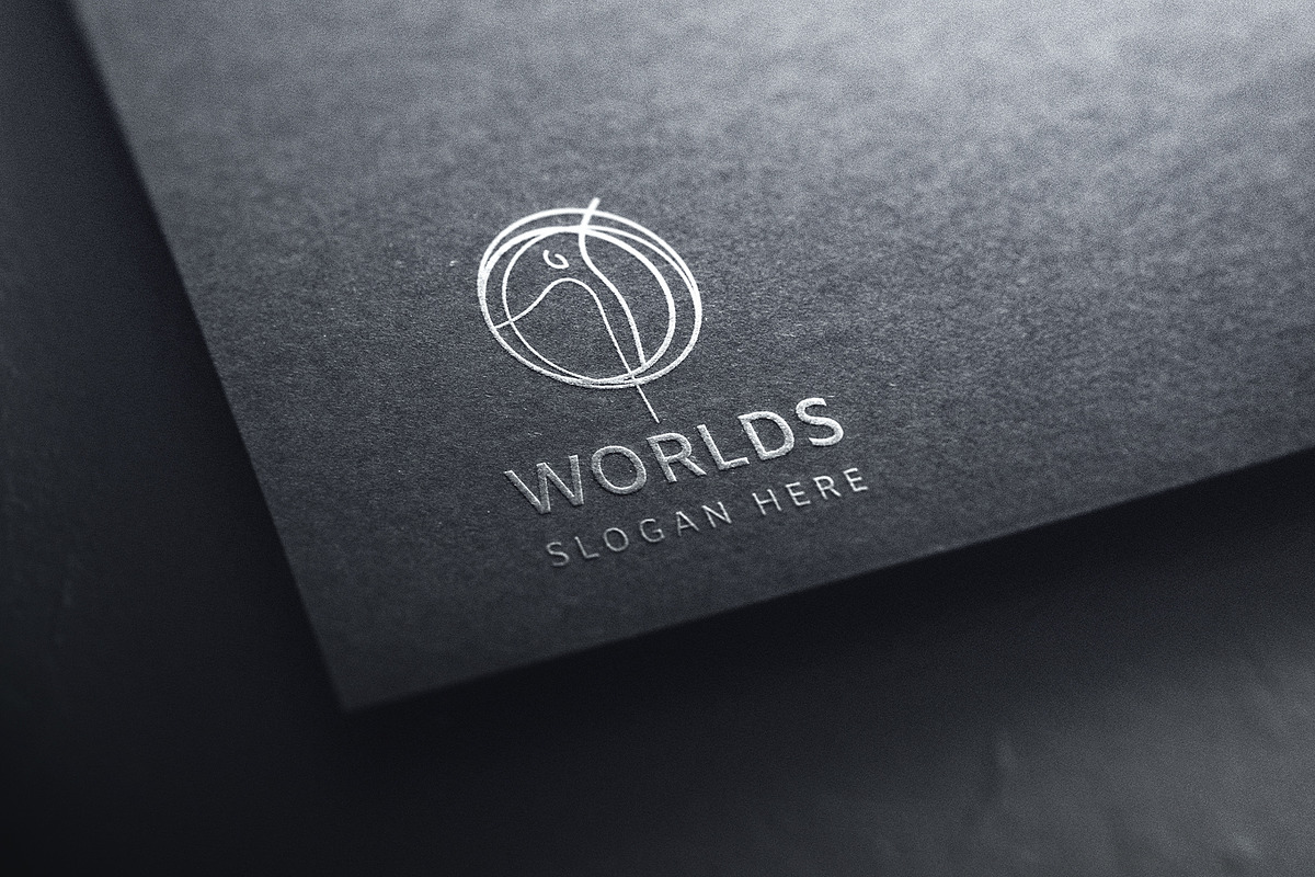 Worlds Logo Template in Logo Templates - product preview 8